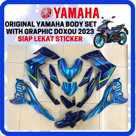 YAMAHA COVER SET BODY SET ORIGINAL MOTOR Y16ZR DOXOU 60TH ANNIVERSARY