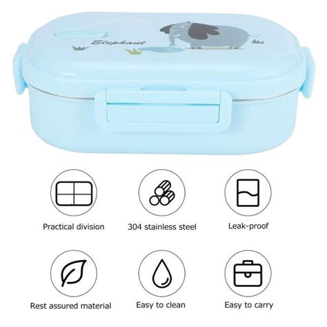 Pin Bo Te Lunch Isotherme Bo Te Bento En Acier Inoxydable Tanche