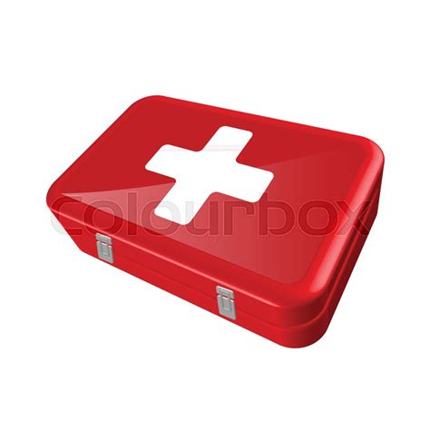 Illustration Of A First Aid Kit Stock Vector Colourbox