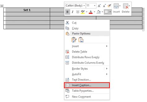 Adding Captions In Word Office Watch