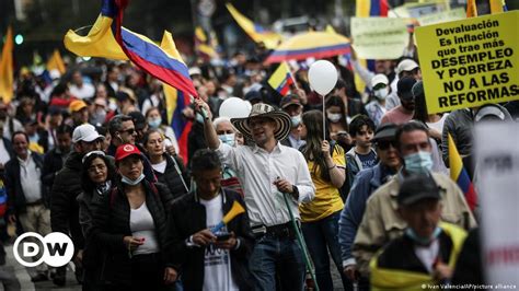 Protestan En Colombia Contra Medidas Del Gobierno De Petro Dw