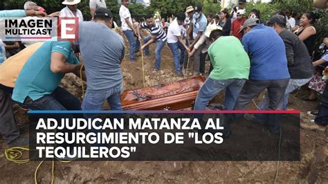 San Miguel Totolapan entierra a las víctimas fallecidas en masacre