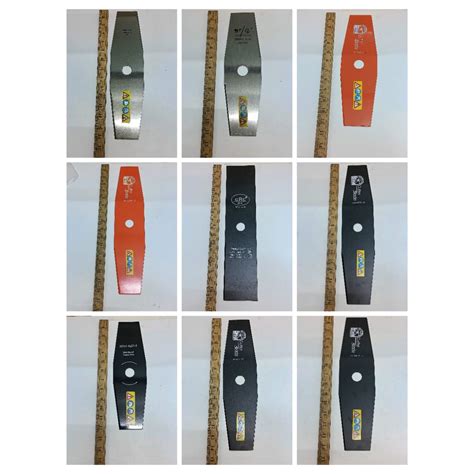 12 14 16 18 Stainless Steel Blade Cutter Pisau Potong Rumput