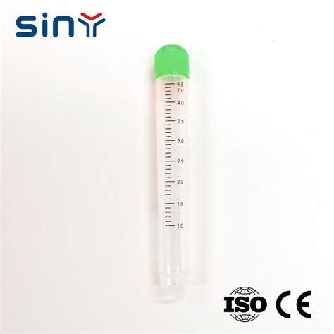 1 2ml External Thread Cryovial With Silicone Washer Seal