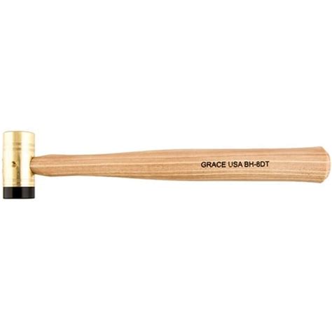 Grace Usa Delrin Tipped Brass Hammer