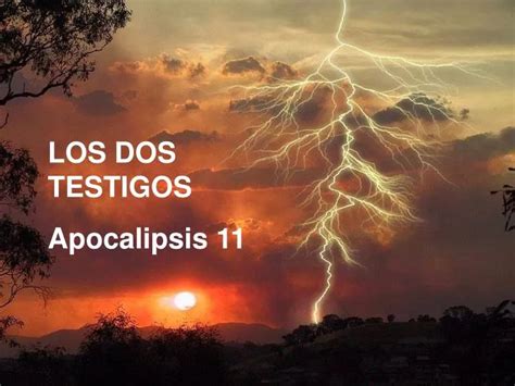 PPT LOS DOS TESTIGOS Apocalipsis 11 PowerPoint Presentation Free