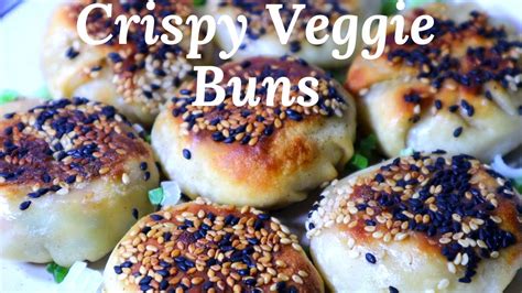 Crispy Bottom Pan Fried Vegetable Buns No Yeast Veggie Buns Dim Sim Foreign Tadka Youtube