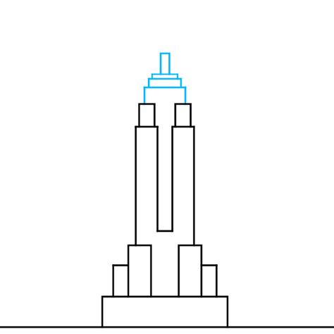 Empire State Building Coloring Page