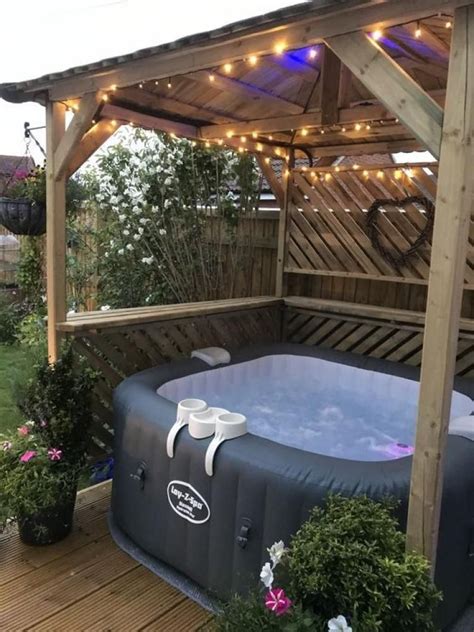 Clever Diy Hot Tub Gazebo Ideas For Winter Hot Tub Backyard Hot Tub