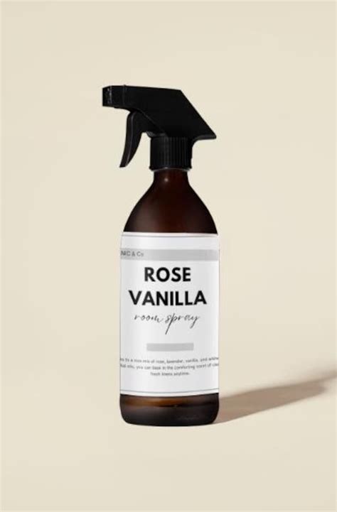 Editable Room Spray Template Design In Canva Digital Room Spray