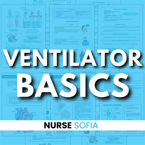 Ventilator Cheat Sheet Nurse Study Note Guide Nclex Prep Etsy