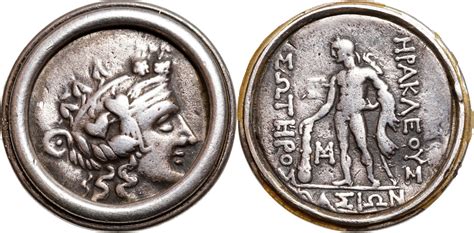 Thrakien Thasos Gefasst Ar Tetradrachme Bce In Moderner