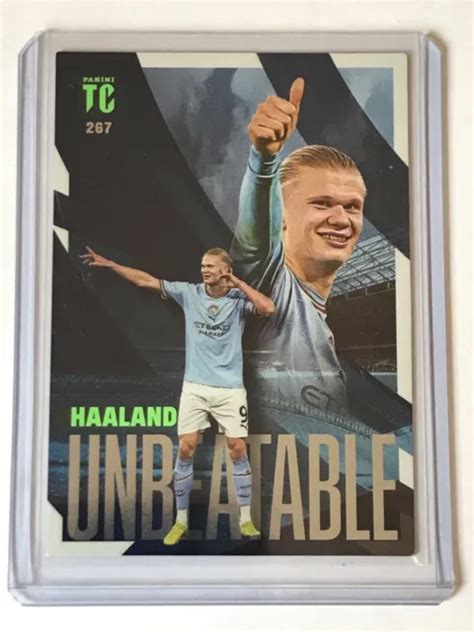 Panini Top Class Erling Haaland Manchester City Unbeatable Card