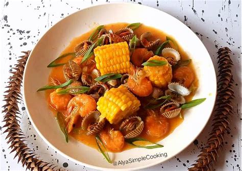 Resep Kerang Udang Pedas Asam Manis Oleh Alya Nurfitri Cookpad