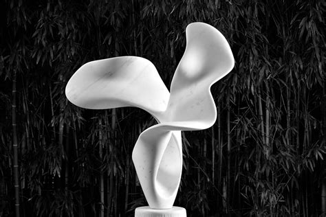 Velo Contemporary Marble Sculpture Richard Erdman