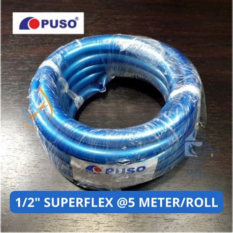 Jual PUSO Selang Air 1 2 Inch Superflex 1 Roll 5mtr 10mtr 15mtr