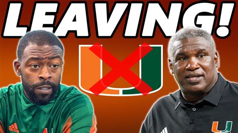 Breaking Miami Hurricanes Lose Alonzo Highsmith And Db S Coach Jahmile