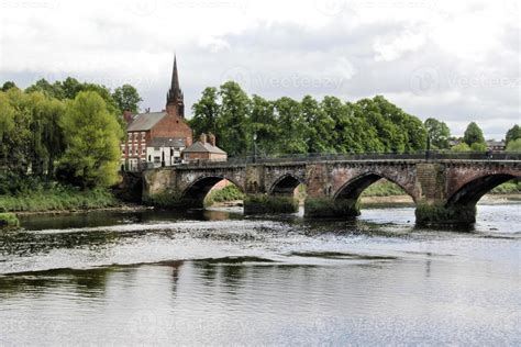 A View Of The River Dee At Chester Stock Photo At Vecteezy