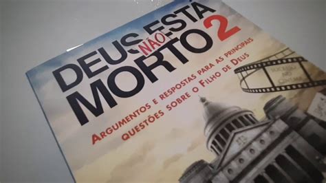 Livro Deus Não Está Morto 2 Youtube