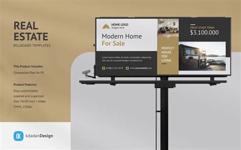 Real Estate Billboard Psd Templates Vol 013 Templatemonster