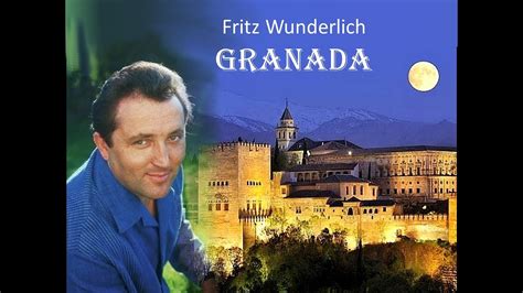 Granada Fritz Wunderlich YouTube