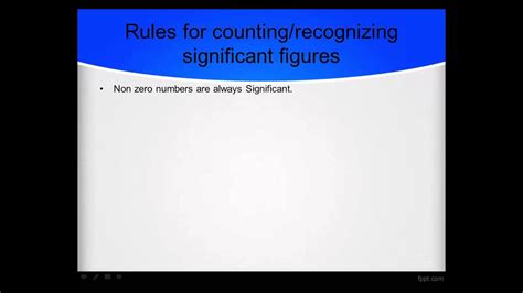 Hc Unit 2 Identifying Significant Figures Youtube