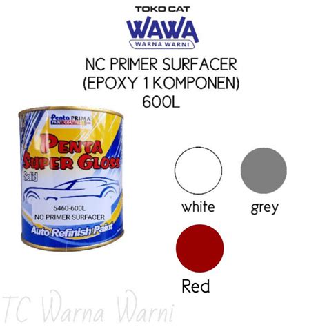 Jual Cat Dasar Penta Super Gloss Epoxy Primer Surfacer Anti Karat Cepat