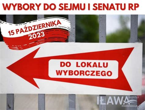 Wybory do Sejmu i Senatu RP 2023 Znajdź swój lokal wyborczy w Iławie