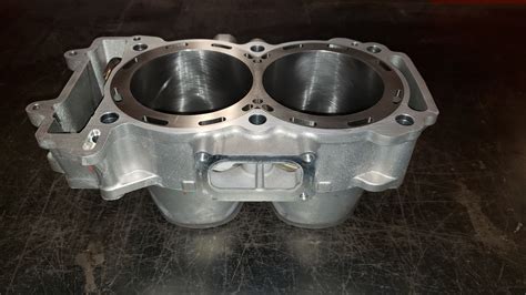 Polaris Rzr Xp Turbo Cylinders Machining For Big Bore Mid Modular Integrated Deck Cylinder