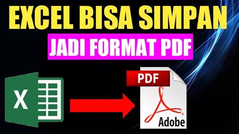 Cara Exsport File Excel Ke Pdf Menggunakan Script Vba Excel Macro Youtube