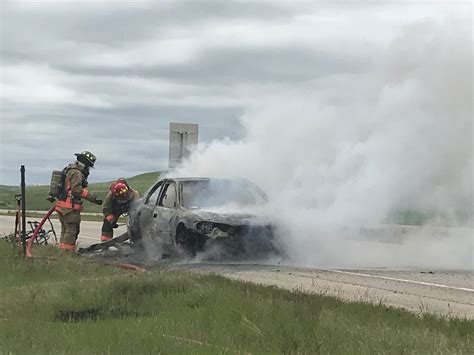 Crews Respond To Vehicle Fire On I 90 Sheridan Media