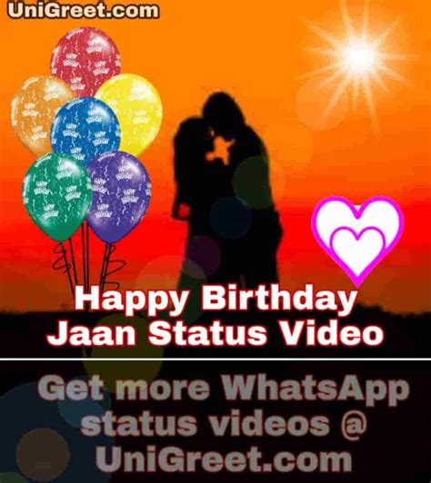 Best Happy Birthday Meri Jaan Status Video Download For Whatsapp