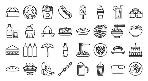 Food Icons Png