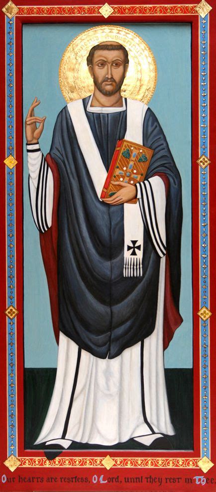 St Augustinus Von Hippo Heilige Heiligenbilder Heiliger Augustinus