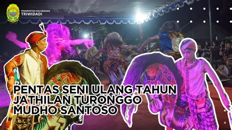 Pentas Seni Ulang Tahun Jathilan Turonggo Mudho Santoso Triwidadi