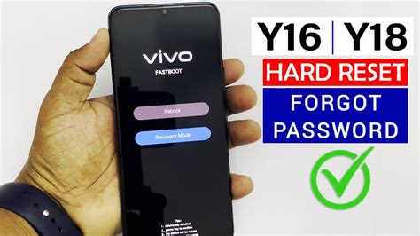 Vivo Y16 Y18 Hard Resetforgot Passwordpattern Unlock💥new Trick Youtube