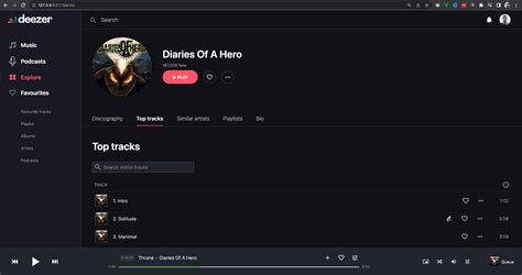 A Deezer Clone Made With Vue And Tailwind Css Laptrinhx