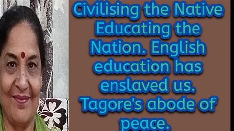 Civilising The Native Educating The Nation English Education Has