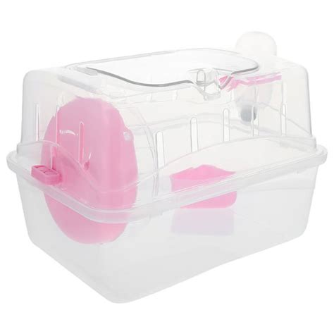 Hamster Carrier Cage Portable Hamster Cage Travel Carrier Small Animal