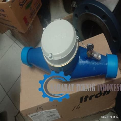 Jual Jual Water Meter Itron Multimag Cyble Original Size 1 Inch Dn25Mm