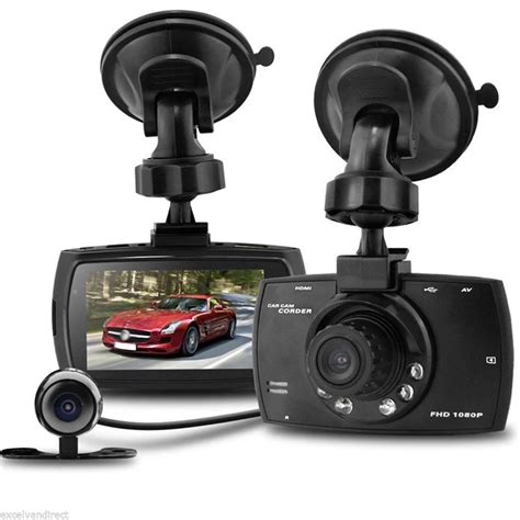 G30 Dual Lens Dashcam Car DVR Camera Black Box Full HD 1080P 2 7 LCD