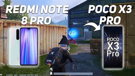 Redmi Note 8 Pro Vs Poco X3 Pro 🥶 Redmi Note 8 Pro Pubg Test 🔥 4k