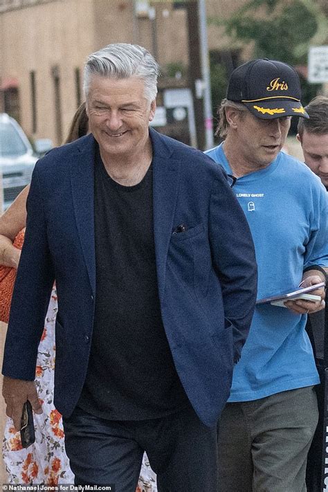 Alec Baldwin Flashes Winning Smile With Brother Stephen Outside