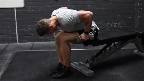 Bent Over Dumbbell Kickback