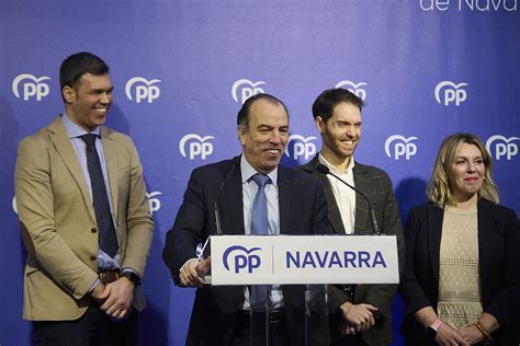 El Pp Cierra Su Alianza Con Sayas Y Adanero En Navarra Para Competir