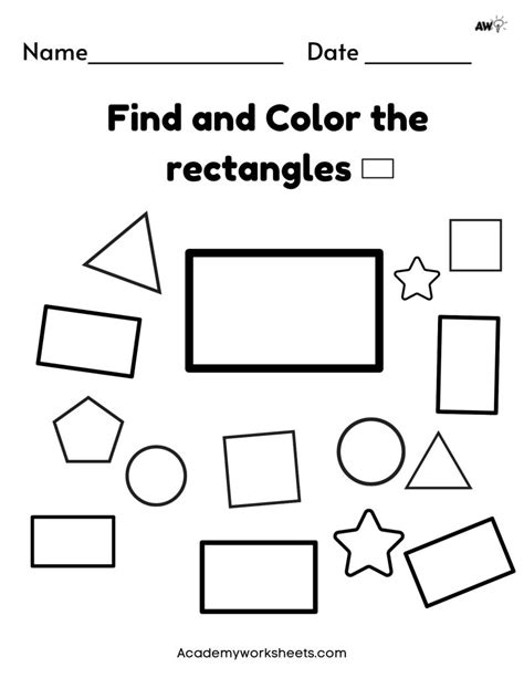 Fun Heart Shape Coloring Page And Other Shapes Worksheets Academy Worksheets