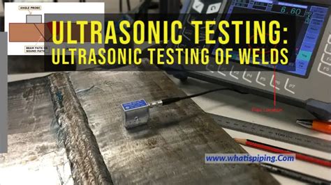 Application Note Ultrasonic Steel Weld Testing Off