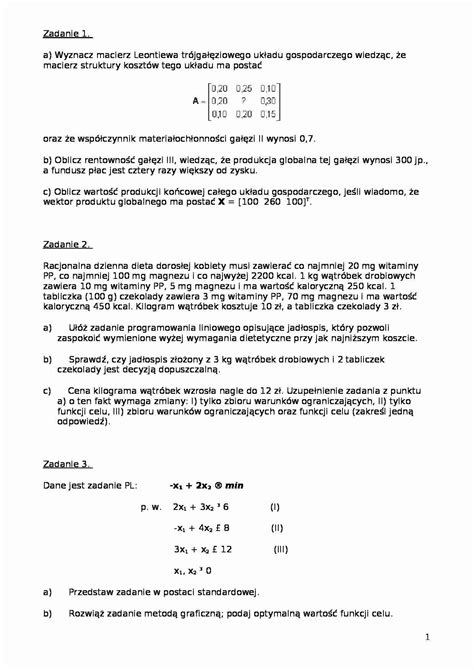 Przykladowe Zadania Notatek Pl