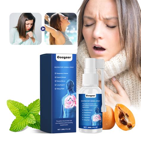 Herbal Spray To Relieve Dry Throat Cough Phlegm And Difficulty