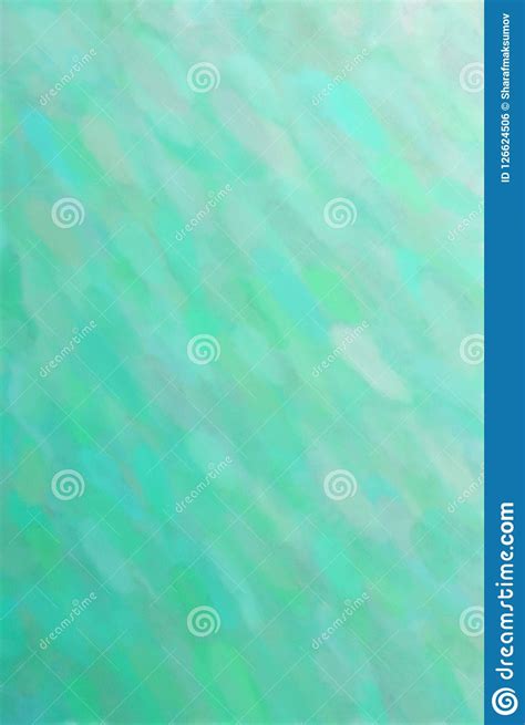 Green And Blue Watercolor Wash Vertical Background Illustration Stock Illustration